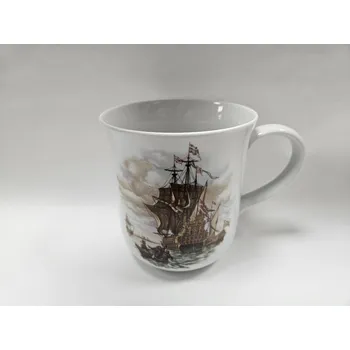 ČESKÝ PORCELÁN Hrnek GOLEM 1,5 l, koráby/loďka