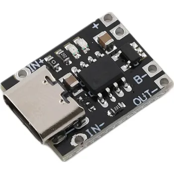 Nabíječka baterií USB-C nabíjecí modul pro Li-Pol a 18650 baterie