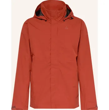 Pánská bunda Schöffel Pláštěnka, tmavě oranžová