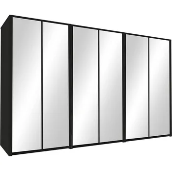 Šatní skříň Šatní skříň MAXIM | 340 cm | černá | CENA ZA 3 ks