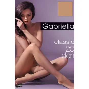 Dámské punčochy Punčochy Miss Gabriella 20 Den Code 105 - Gabriella bílá 1/2-XS/S