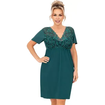 Košile Donna Melania kr/r 3XL-6XL zelená 4XL