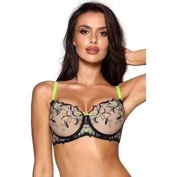 Podprsenka Axami V-10151 barva: béžová a černá 75e