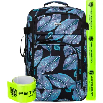 Příruční zavazadlo do letadla 40x20x25 cm pro RYANAIR, cestovní batoh PETERSON