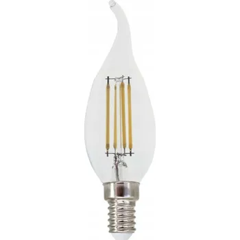 Žárovka ACA Lighting LED FILAMENT E14 STEP-DIM C35 s plamínkem 4W 2700K 230V AC 570