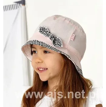 Dívčí tričko Dívčí klobouk AJS 48-226 směs barev 54 cm