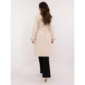 Dámský kabát Kabát TW EN BI 2209.71P světle béžový XL