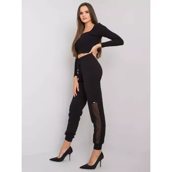 Dámská mikina Teplákové kalhoty-RV-DR-6896.48P-černá L