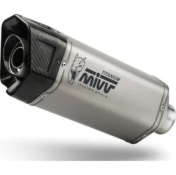 Výfuk pro motocykl Koncovka výfuku MIVV SR-1 H.095.LR1T Titan