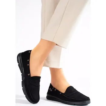 Dámské mokasíny Trendy dámské mokasíny bez podpatku 38