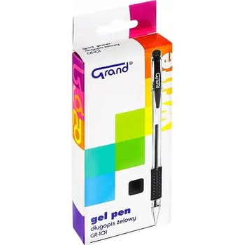 Gelová propiska černé Grand