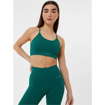 Kalhotky USA Pro Seamless Ribbed Sports Bra Forest Green 12 (40)