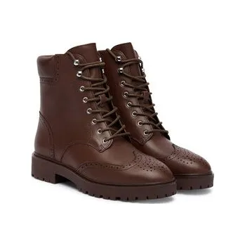 Pánské tenisky Kotníková obuv LAUREN RALPH LAUREN Alysn 802977885002 Hnědá 39