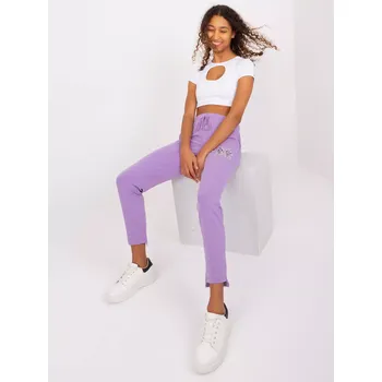 Dámské kalhoty Tepláky RV DR 8835.10 fialová S/M