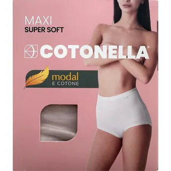 Kalhotky Kalhotky Cotonella ADD08 Maxi Modal 4XL-6XL cipria 4XL