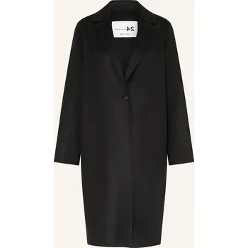 Dámský kabát Manzoni 24 Dámský Vlněný Kabát, černá, 42