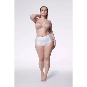 Dámské spodní prádlo Dámské kalhotky Opal White - Julimex XL