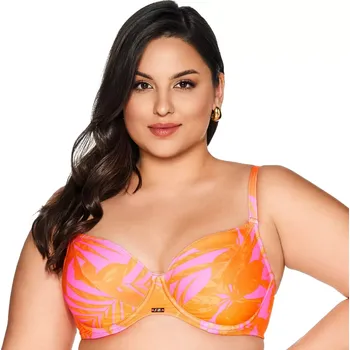 Dámské plavky Horní díl plavek 215 tangerine - AVA oranžová 75/F