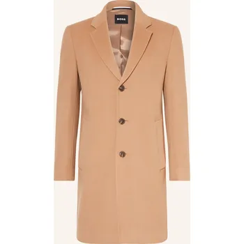 Pánský kabát Boss Pánský Vlněný Kabát Hyde, béžová, 54