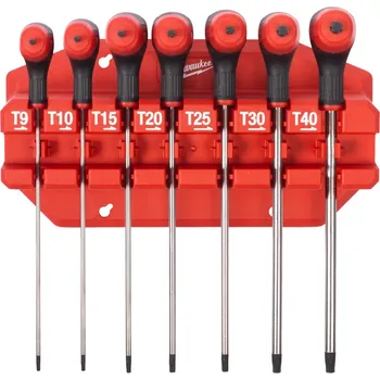 Šroubovák MILWAUKEE Sada šroubováků Torx s komfortní rukojetí, 7ks