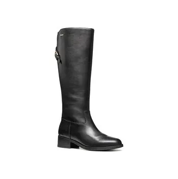 Dámské kozačky Kozačky ve vojenském stylu Geox D Camexia Np Abx D566WB 00043 C9999 Černá 40