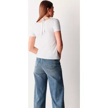 Dámské tričko T-SHIRT ADC72 BIANCO M