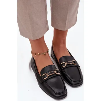 Dámské mokasíny Boto Dámské Mokasíny S Ozdobou Černé Priscelle Boto černá | bílá | kaki 3406975