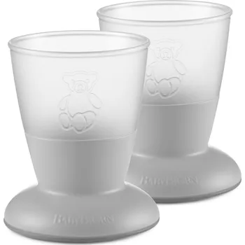 BabyBjörn Hrnečky pro nejmenší 2 ks pudrově šedé