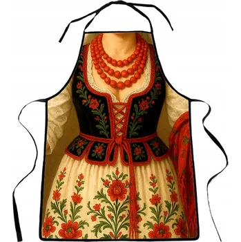 Kuchyňská zástěra Kuchyňská zástěra jako dárek s potiskem kuchyňské zástěry