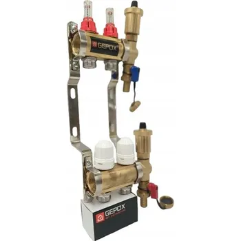 rozdělovač topení Rozdělovač pro podlahové topení, 2 okruhy