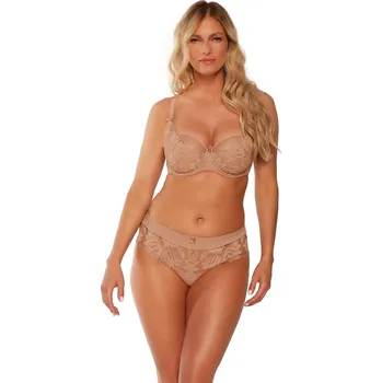 Podprsenka Měkká dámská podprsenka soft Gaia BS 1135 Nike moka 80G