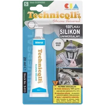 stavební silikon TECHNICQLL UNIVERSAL SILICONE - Univerzální bílý silikon 20ml