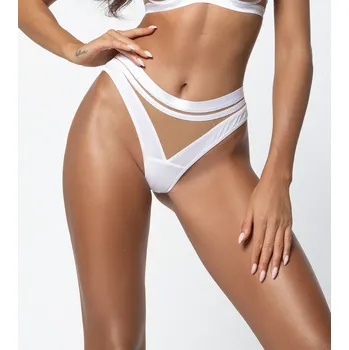 Kalhotky Provázek Brasiliana V-10765 bílý - Axami M