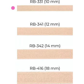 Těhotenské spodní prádlo Ramínka Julimex RB Taśma-Kolor 10mm oranžová 10 mm