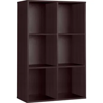 Knihovna Regál Meble Domiko 71,2 cm x 105,6 cm x 35 cm černý