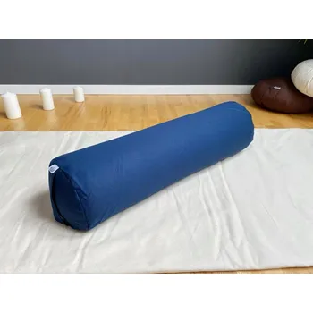 Bolster na JÓGU 70x20 cm s potahem GRANÁTOVÝ