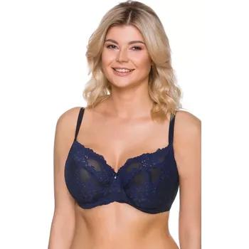 Podprsenka Měkká dámská podprsenka 2284 SOFT BIG tmavě modrá 65J