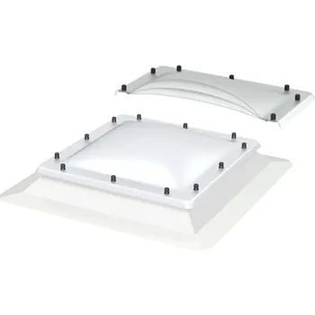 Okno Velux ISJ 0113 kopule polykarbonátová k základnímu světlíku 3 vrstvy 60x60 cm