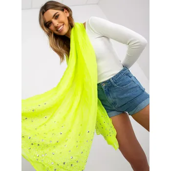 Dámská halenka Dámský šátek AT CH LA12813 fluo yellow jedna velikost