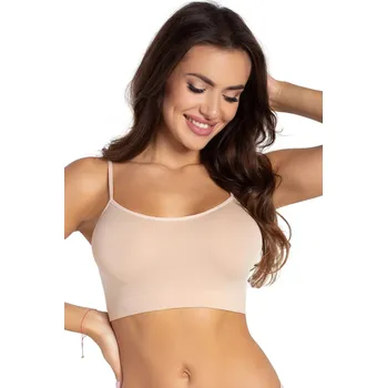 Dámský sportovní top 3k611 beige - GATTA tělová XL