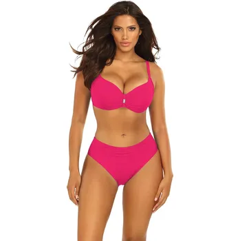 Dámské plavky Dámské dvoudílné plavky Fashion 27 S940SV1-2d tm.růžové- Self 38E