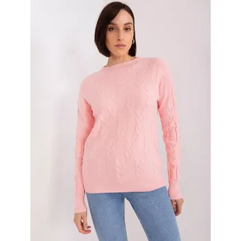 Dámský svetr Přepínač AT SW 2340.22 světle růžová jedna velikost