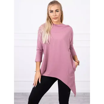 Dámská mikina Mikina s potiskem kola tmavě růžová UNI