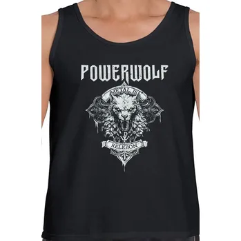 Pánské tílko tílko Powerwolf - Metal Is Religion logo