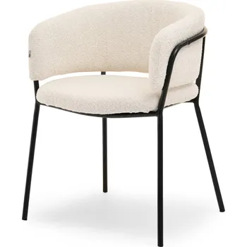 Křeslo Mebel Partner Sorento (krémová + černá)