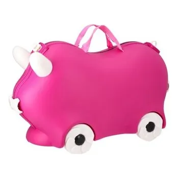 Dětský kufr Valleta, ABS - růžový