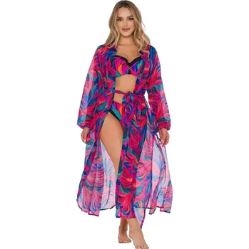 Dámské pončo Pareo Self 14 D81SZ Tunika černá 46c M-38