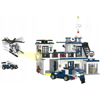 ostatní stavebnice Sada PLAYTIVE CLIPPYS Police Station obsahuje 848 dílků