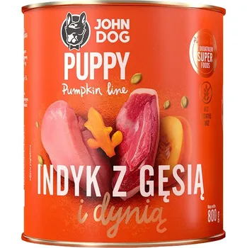 Krmivo pro psa John Dog krmivo mokrá husa 0,8 kg