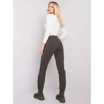 Dámské kalhoty Teplákové kalhoty-RV-DR-7365.17P-khaki S/M